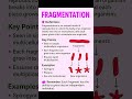 Fragmentation-How do organisms reproduce? | #Reproduction #reactandlearnyt #trending #youtubeshorts