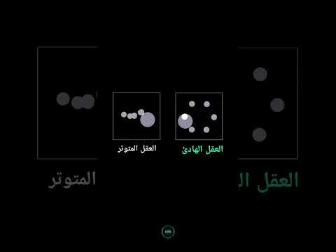 الهدوء Vs التوتر