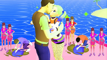 Best Funny Makeover Runl All Levels Gameplay Walkthrough Level 8, 9 Android , iOS  👍  NOOB vs PRO v