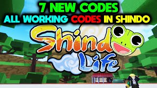 (7 NEW CODES) ALL WORKING CODES IN SHINDO LIFE