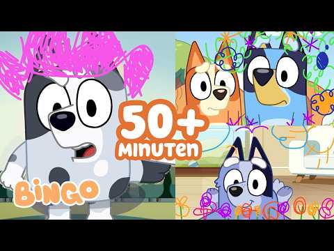 Muffin video calls Bingo and Bluey 🤣📲 | FULL EPISODES | Bingo - Official Channel