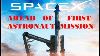 SpaceX Crew Dragon spacecraft test fire ahead of first astronaut mission