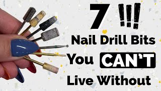 7 MUST HAVE Nail Drill Bits for DIYers