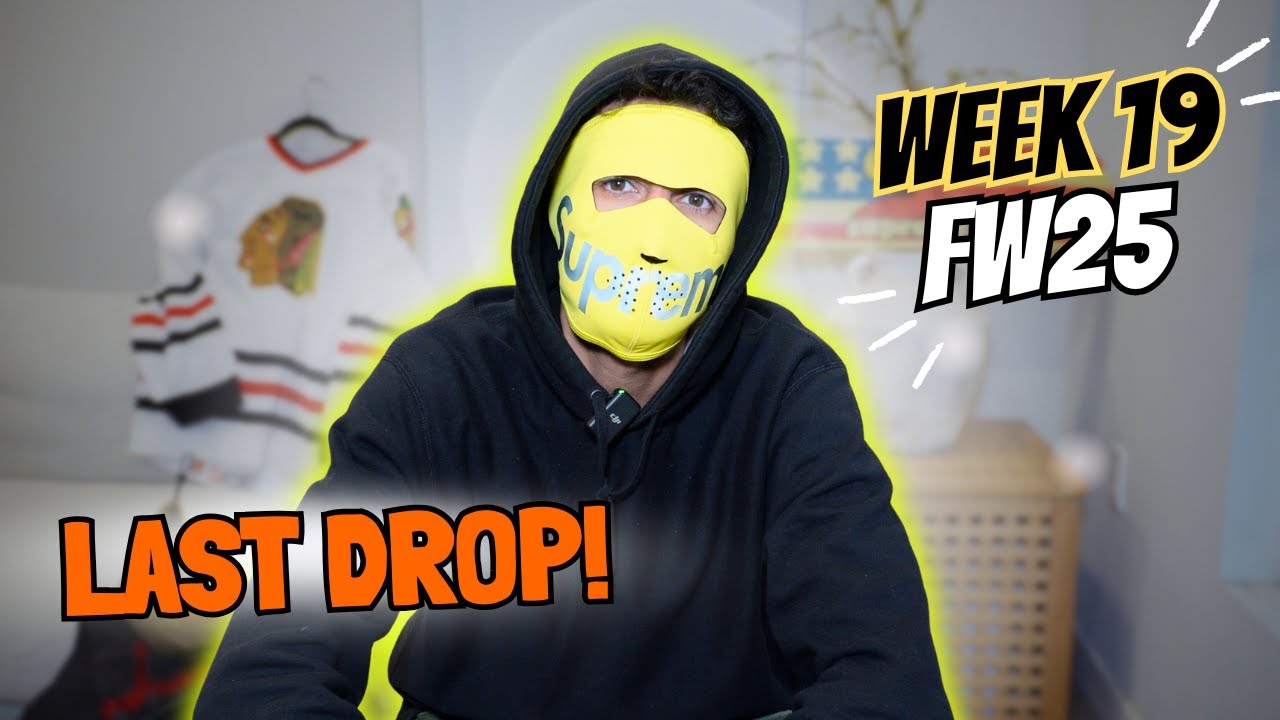 Финал коллекции Supreme осень-зима 2025 | Последняя неделя 19-го релиза (видео из магазина)