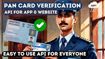 PAN Card Verification API for App & Website - Get Your API & Integrate in your Systems - KYC #api