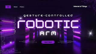 Gesture-Controlled Robotic Arm Using Arduino Uno (part 1)