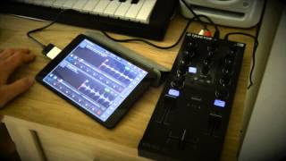 Traktor Kontrol Z1 'review' (sort of; well, not really) and demonstration