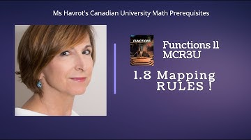 Functions 1.8  Mapping RULES!