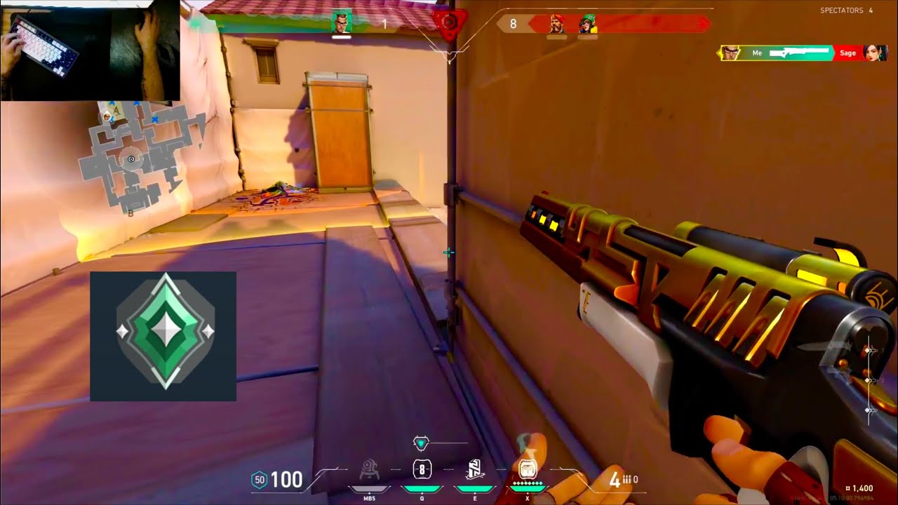 Chamber the king of one taps - Valorant chillin’