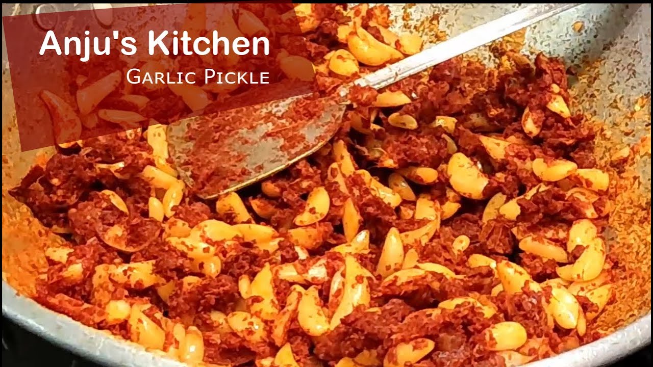 Garlic Pickle (Achaar) Recipe YouTube