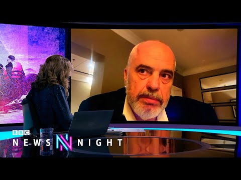 Albanian pm edi rama hits out at uk govt for ‘fuelling xenophobia’ towards migrants - bbc newsnight