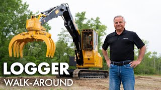 Tigercat 800-Series Logger Walk-around