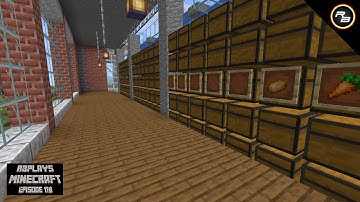 rbPlays Minecraft :: Episode 118 :: Warehouse Shulker Box Unloader Automation