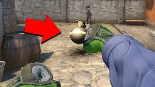 ЧТО БУДЕТ ЕСЛИ УДАРИТЬ КУЛАКОМ ПО ГРАНАТЕ? - CS:GO ЧТО БУДЕТ ЕСЛИ УДАРИТЬ КУЛАКОМ ПО ГРАНАТЕ? - CS:GO