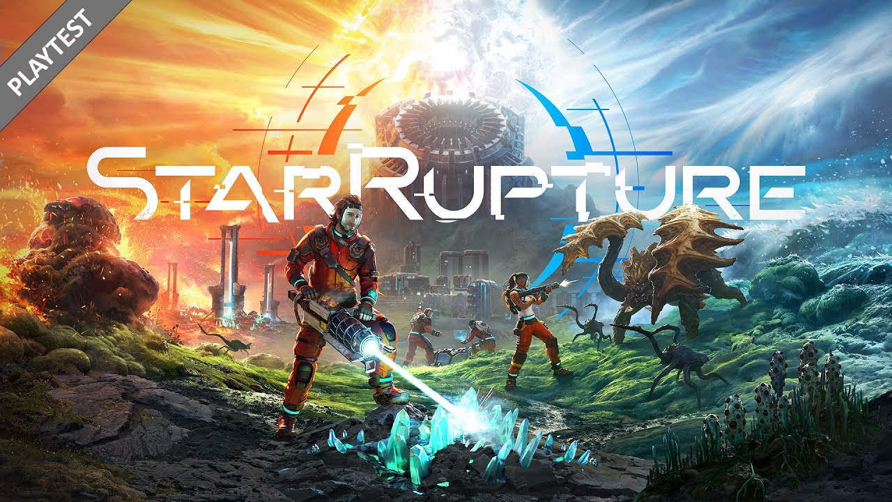 A Factorio / Satisfactory & Icarus Crossover - StarRupture - CoOp Playtest 