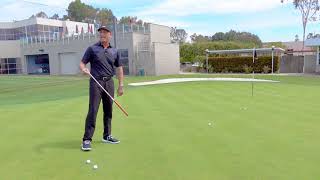 The Umbrella Drill For Speed Control On The Green