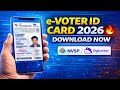 e-Voter ID Card Download 2026 🔥 | e-EPIC Voter ID Kaise Download Kare Online | NVSP &amp; DigiLocker