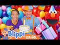 ⭐NUEVO⭐ Fiesta de cumpleaños sorpresa para Elmo 🎂🎉🎈 Plaza Sésamo y Blippi