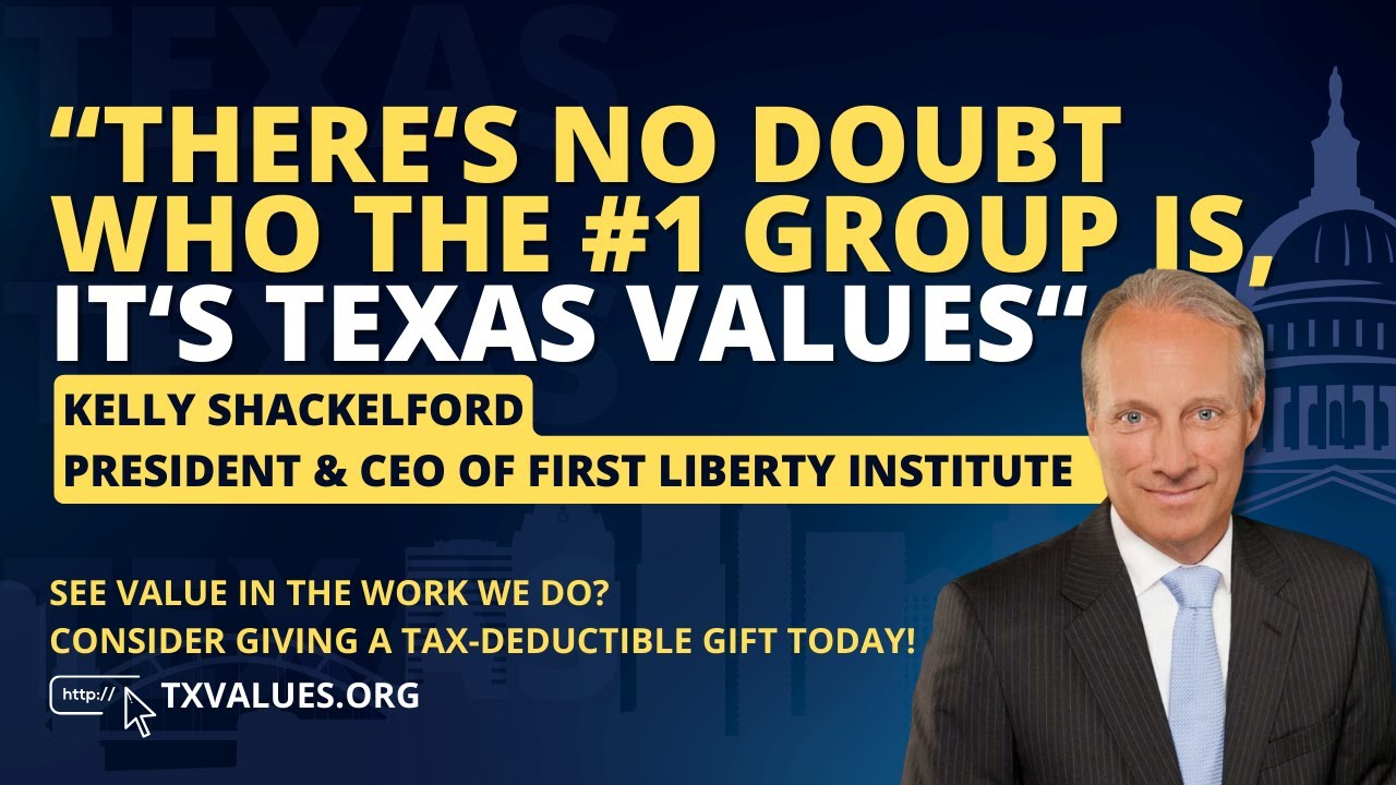 When it Comes to Groups Who Stand for Biblical Values in Texas & the