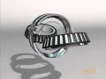 Tapered roller bearing double row