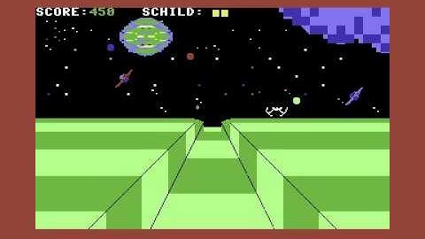 C64 Game - 3-D Starintruder
