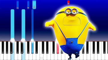 Despicable Me 4 - The Mega Minions Clip (Piano Tutorial)