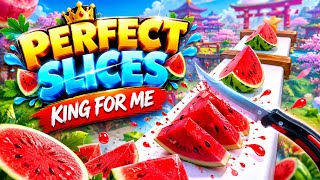 🔴 LIVE: PERFECT SLICES EVERY TIME | EP23 🍉 Satisfying Slice Game Challenge screenshot 1