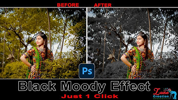 Black Moody Effect in Photoshop I Color Grading Photoshop
