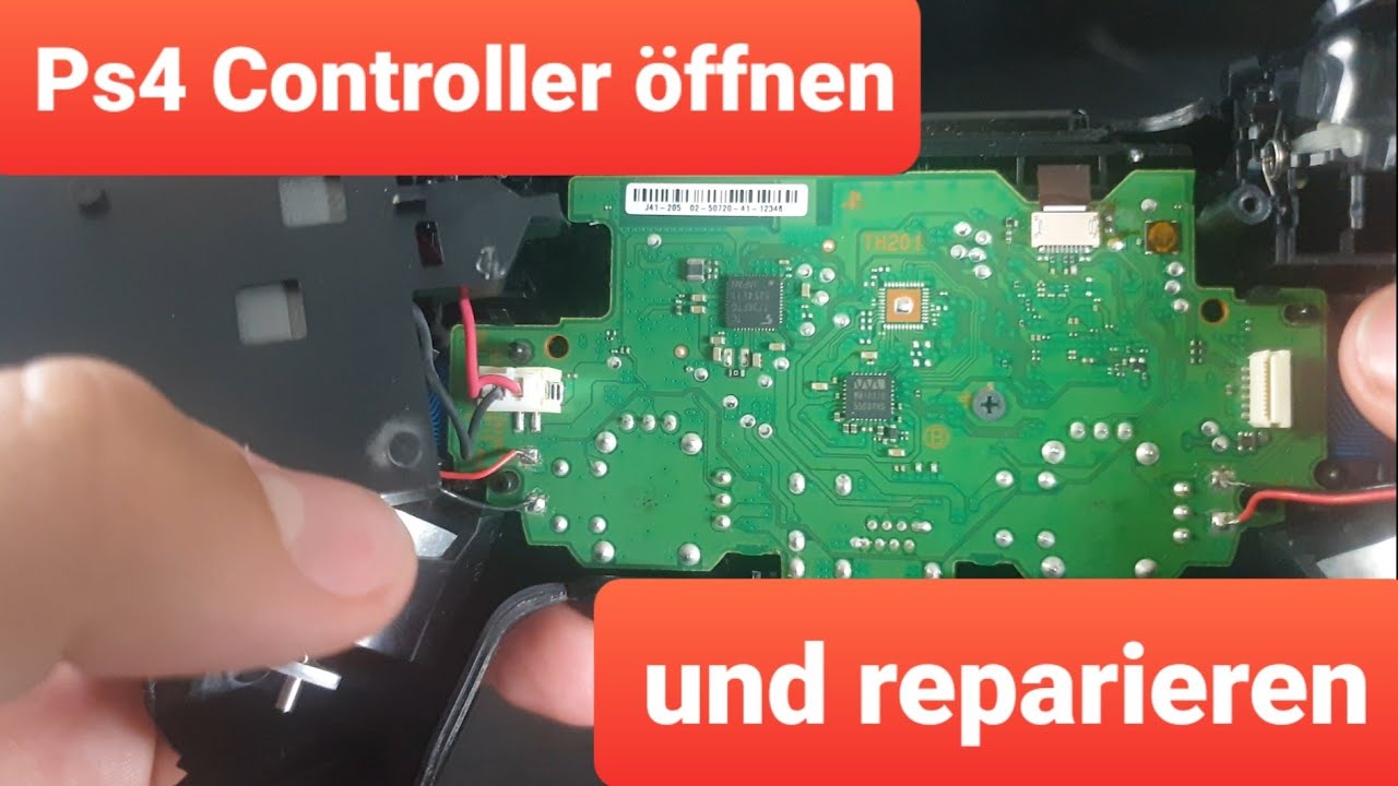 Ps4 Controller Lädt Nicht Und Geht Nicht An Ps4 Controller reparieren(Akku, Platine, Vibrationsmotor und Tasten