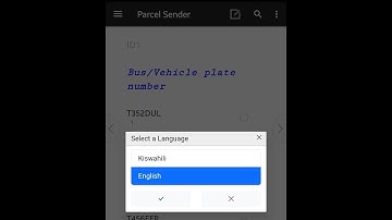 Parcel Tracking System (PTS) 01A