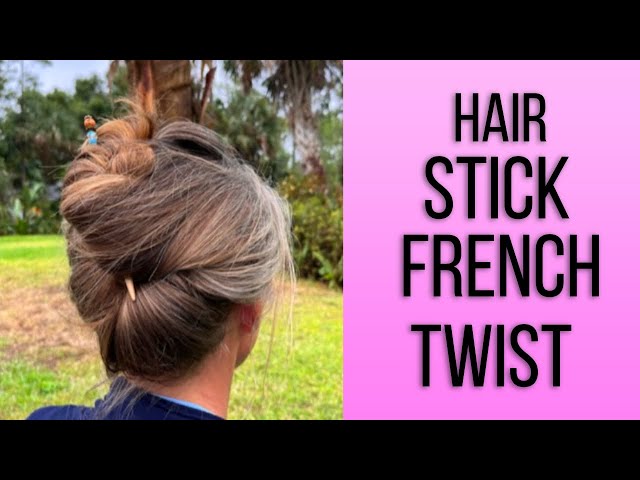 How to do a French Twist - sofeminine How to do a French Twist 1. Section  off the front portion of the hair. 2. Brus…