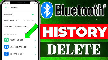 Bluetooth search history delete kaise karen | How to Clear Bluetooth Devices List From Android Phone