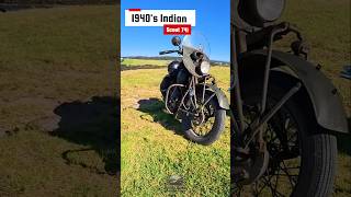 WARHORSE! 🪖 WWII Indian 741 Scout