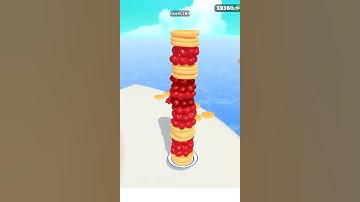 Pancake Run Level 284 Gameplay Walkthrough Android #Shorts