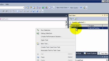 Visual Studio 2010 ALM for Absolute Beginners - Lesson 14 : Unit Testing and Code Coverage