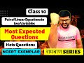 Pair of Linear Equation in Two Variables Class 10 I Rambaan Series I Expected Questions I Ashish Sir