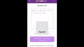 Cách lấy lại mật khẩu 24 chử cái ví Pi