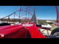 Ferrari land pov   bord de lacclrateur vertical red force portaventura