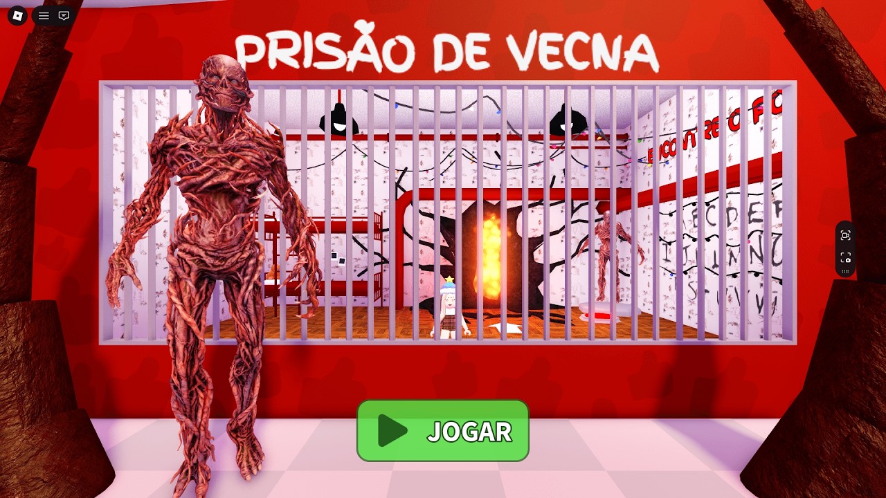 ESCAPE DA PRISÃO DO VECNA! 😱🔒