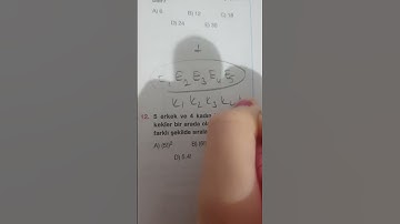 PERMÜTASYON!!  #matematik #tytmatematik #permütasyon #kombinasyon #maths #mathematics #10matematik