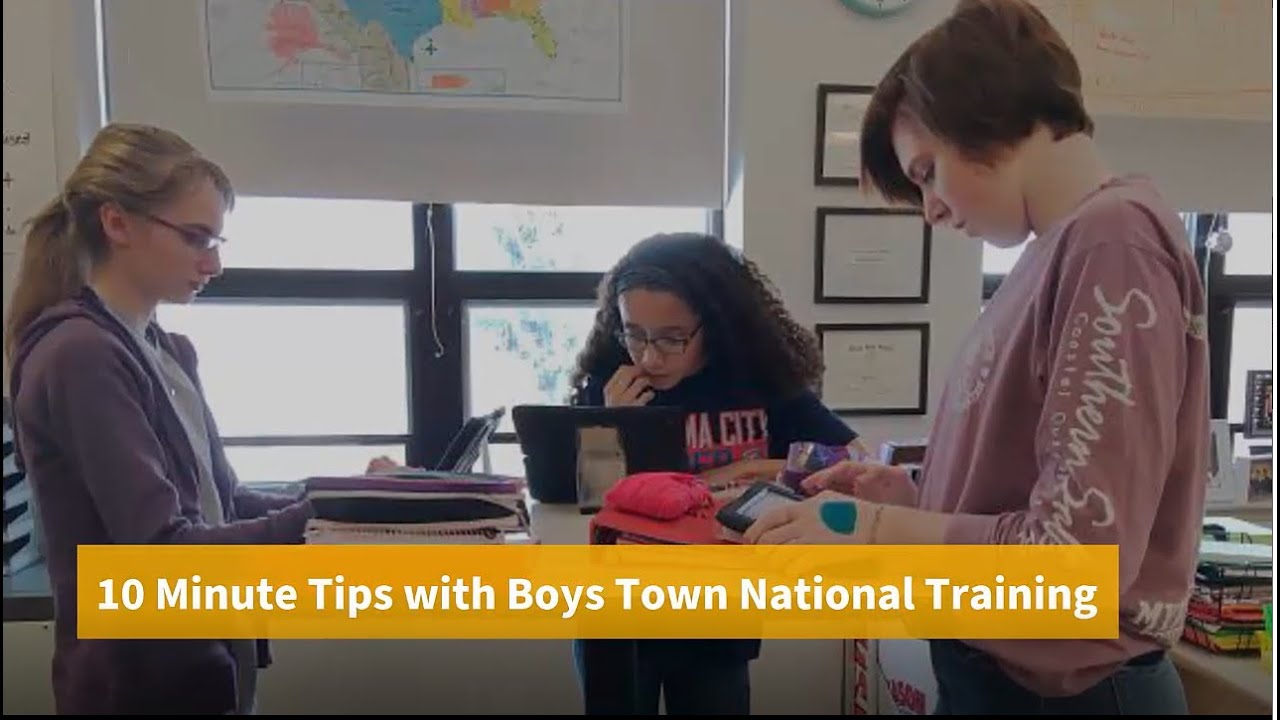 10 Minute Tips from Boys Town National Training | Predictability & Consistency