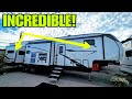 Two Full Bedroom and Bathroom Affordable Fifth Wheel RV! Coachmen Chaparral 381DBL