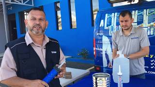 Prueba de adhesivo Mapeflex MS 45 de Mapei e Impafesa