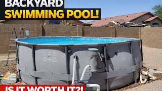 Connecting an External Pool Pump and Filter To Funsicle Oasis Above Ground Pool