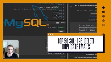 Deleting Duplicate Emails in SQL | vanAmsen LeetCode - 196
