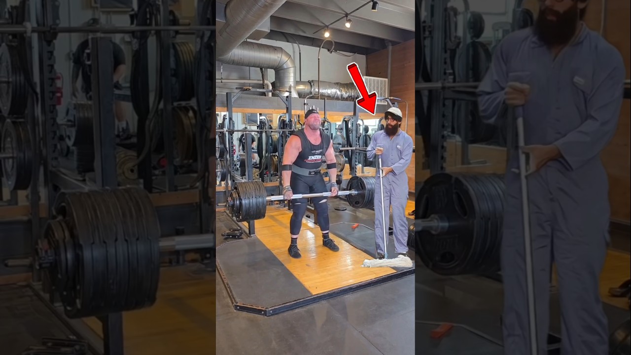 384 KG deadlifting 😱 Shocked Anatoly #anatoly #gymmusic #viralshorts #fypシ゚viral #bodybuilding #gym