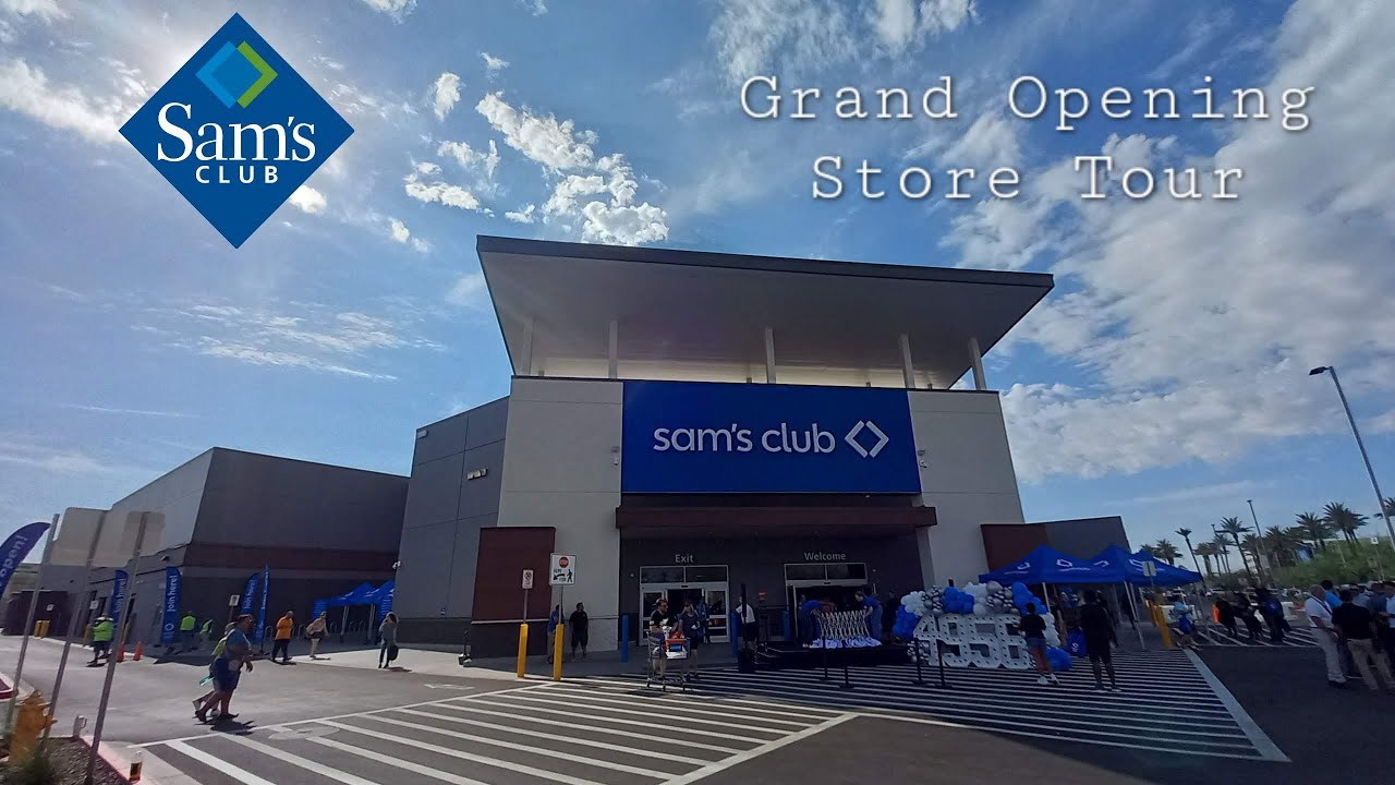 Sam's Club Grand Opening Store Tour - Tempe, AZ (Tempe Marketplace)