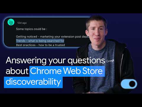 Answering Your Questions About Chrome Web Store Discoverability