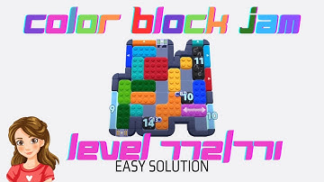 Color Block Jam Level 772 (771) Easy Game Solution Walkthrough