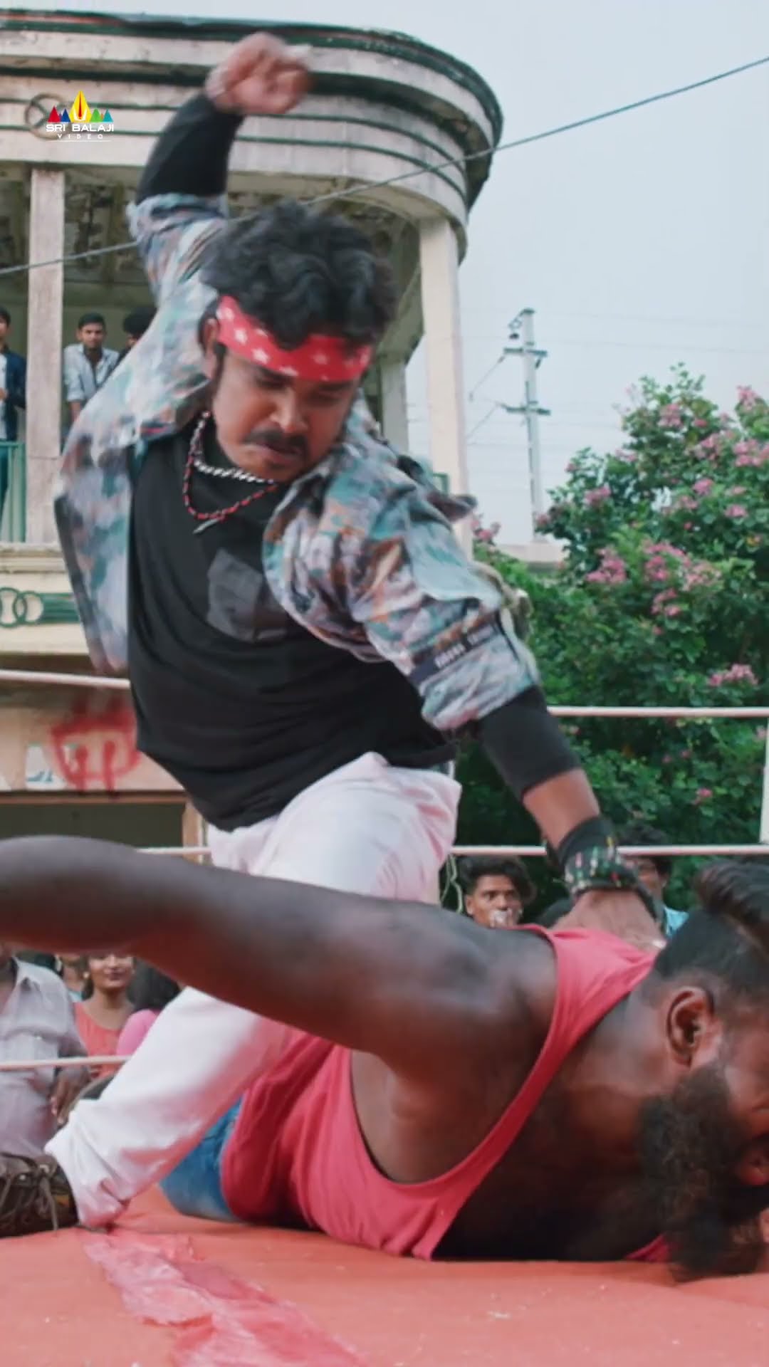 Sampoornesh Babu Defeats Rowdy in Wrestling | #bazaarrowdy | #shorts | #ytshorts | #youtubeshorts